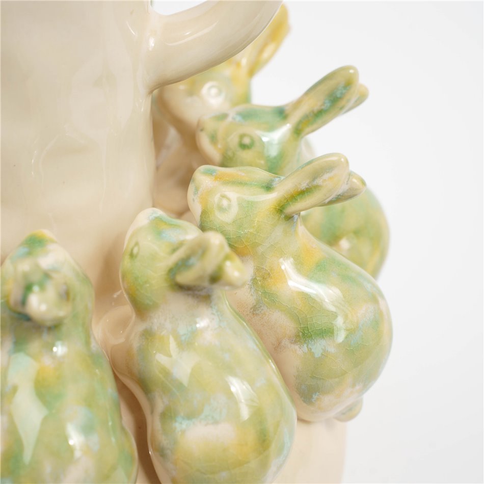Vase Bunny, H35.3cm, D22.5cm