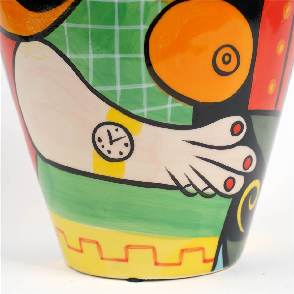 Vase Woman from Malaga, H37.5cm, D23cm