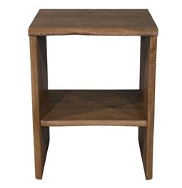 Öökapp Saetre, mangopuit, H60x46x40cm