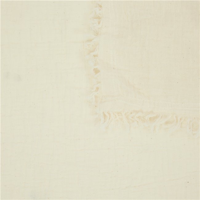 Tablecloth Gaze, warm white, cotton, 150x250cm