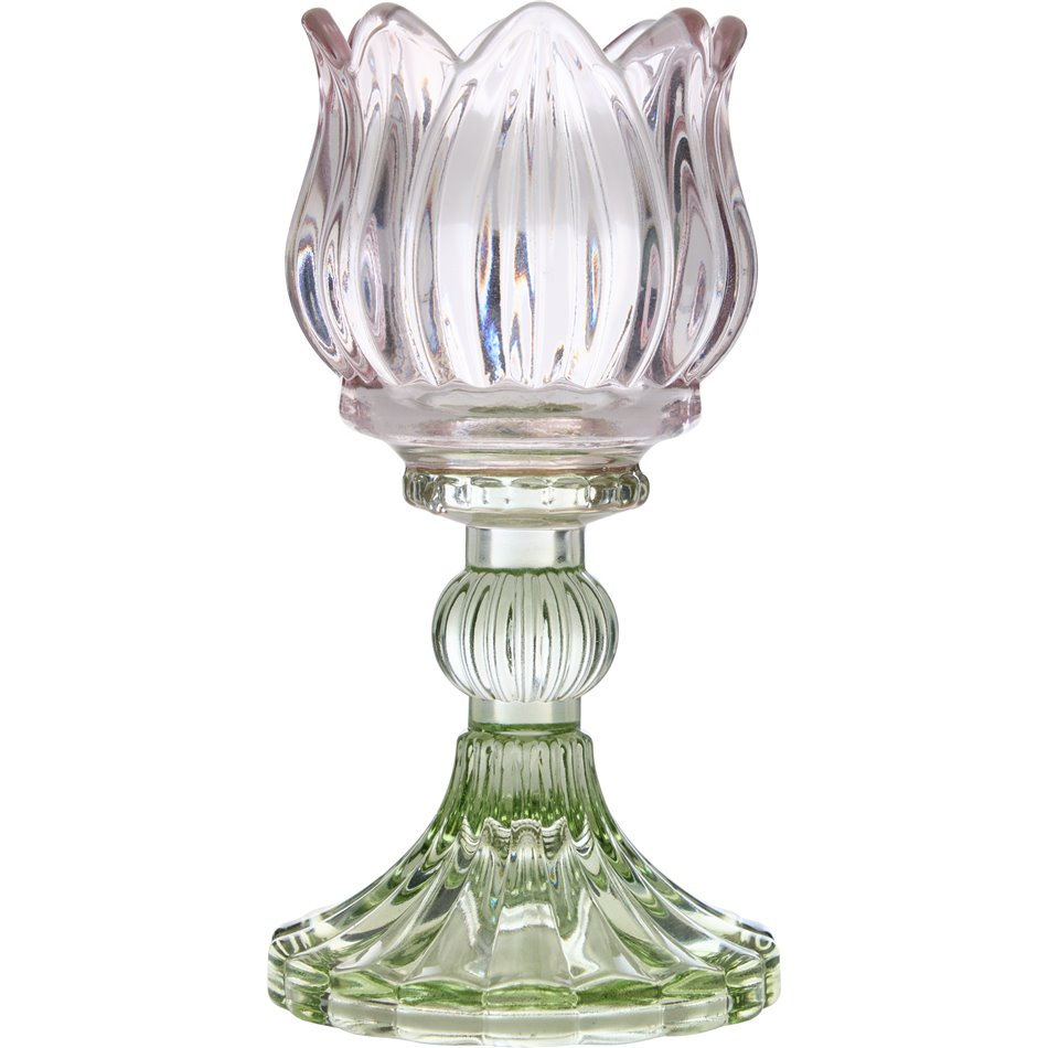 Küünlajalgade komplekt FLEUR, 2 tk., H15cm, D8cm /  H17cm, D8cm