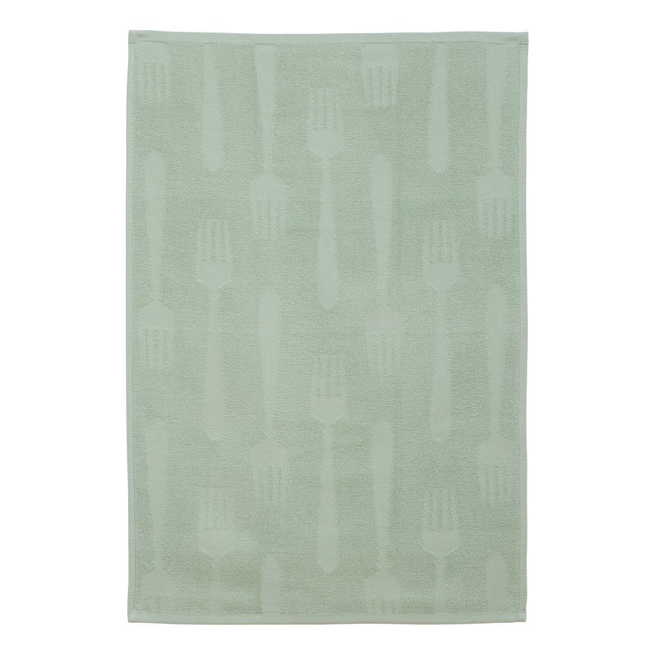 Kitchen towel Terry, set of 2 pcs., green, 45x70cm