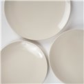 Dish set Onda Ivory rond, for 6 person, 18 pcs., D26cm/D21cm/D20cm