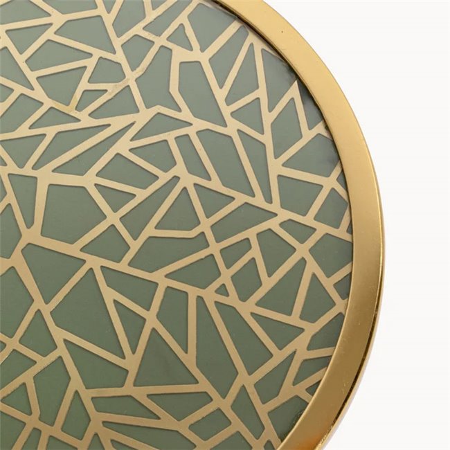 Külglaud Grazia Crack, MDF/teras, D25cm H50cm