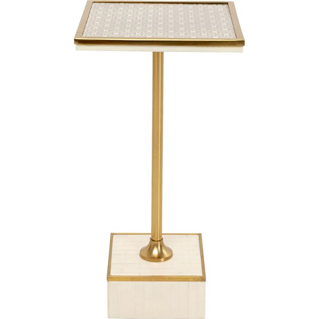 Külglaud Grazia, MDF/teras, 25x25cm H50cm