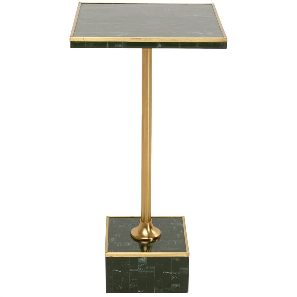 Side table Loco Loco, MDF/steel, 25x25cm H50cm