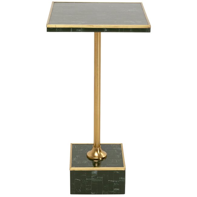 Side table Loco Loco, MDF/steel, 25x25cm H50cm