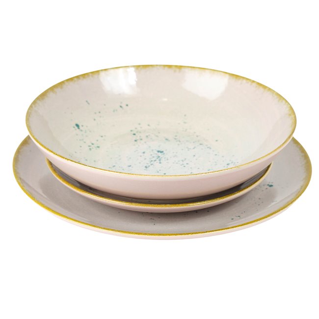 Sööginõude komplekt Neda Monaco, 4 inimesele, 12 tk., D26cm/D23cm/D20cm