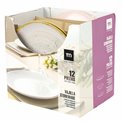 Sööginõude komplekt Neda Monaco, 4 inimesele, 12 tk., D26cm/D23cm/D20cm