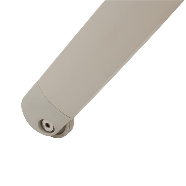 Päevitustool Labonao, savi värv, alumiinium/tekstiliin, H84.5x64x171cm