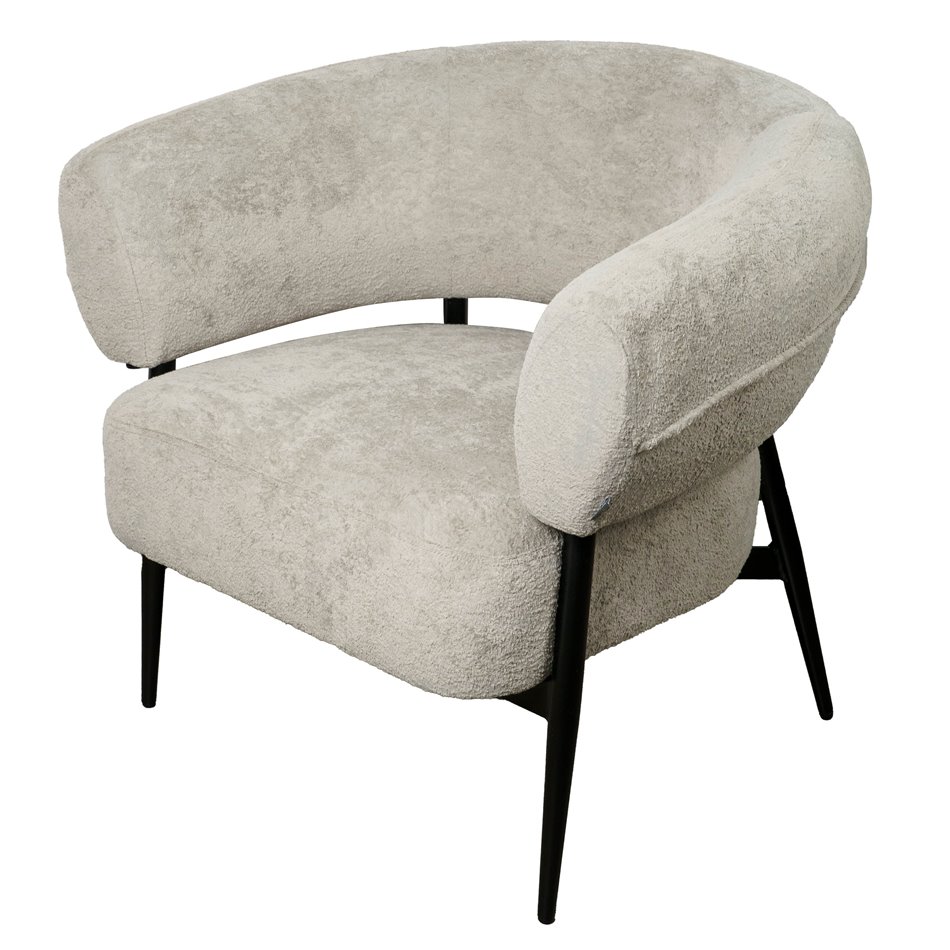 Tugitool Davor, helehall 3, H71x82x74cm, istumisosa kõrgus 45cm