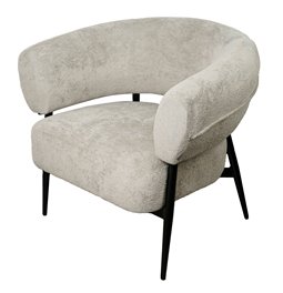 Tugitool Davor, helehall 3, H71x82x74cm, istumisosa kõrgus 45cm