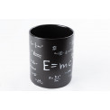 Черная керамическая кружка Mathematic, 13x11см
