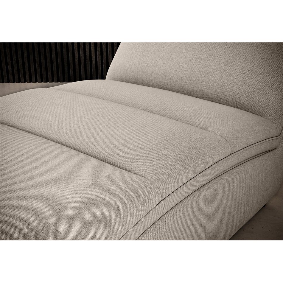 Chaise lounge chair Eltaco, Inari 22, beige, H95x85x170cm