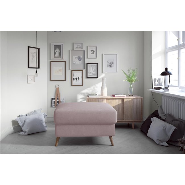 Пуф Elsgard, Soro 61, розовый, H73x73x48cm