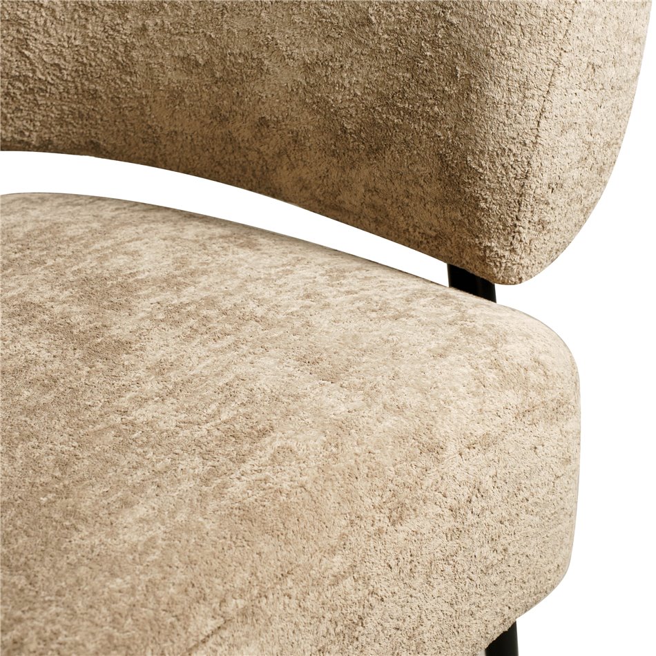 Tugitool Davor, beež 18, H71x82x74cm, istumisosa kõrgus 45cm