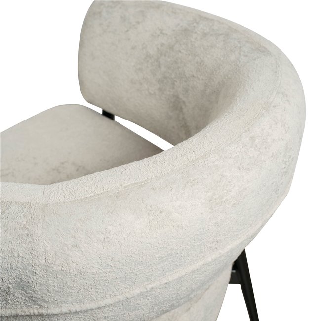 Tugitool Davor, helehall 3, H71x82x74cm, istumisosa kõrgus 45cm