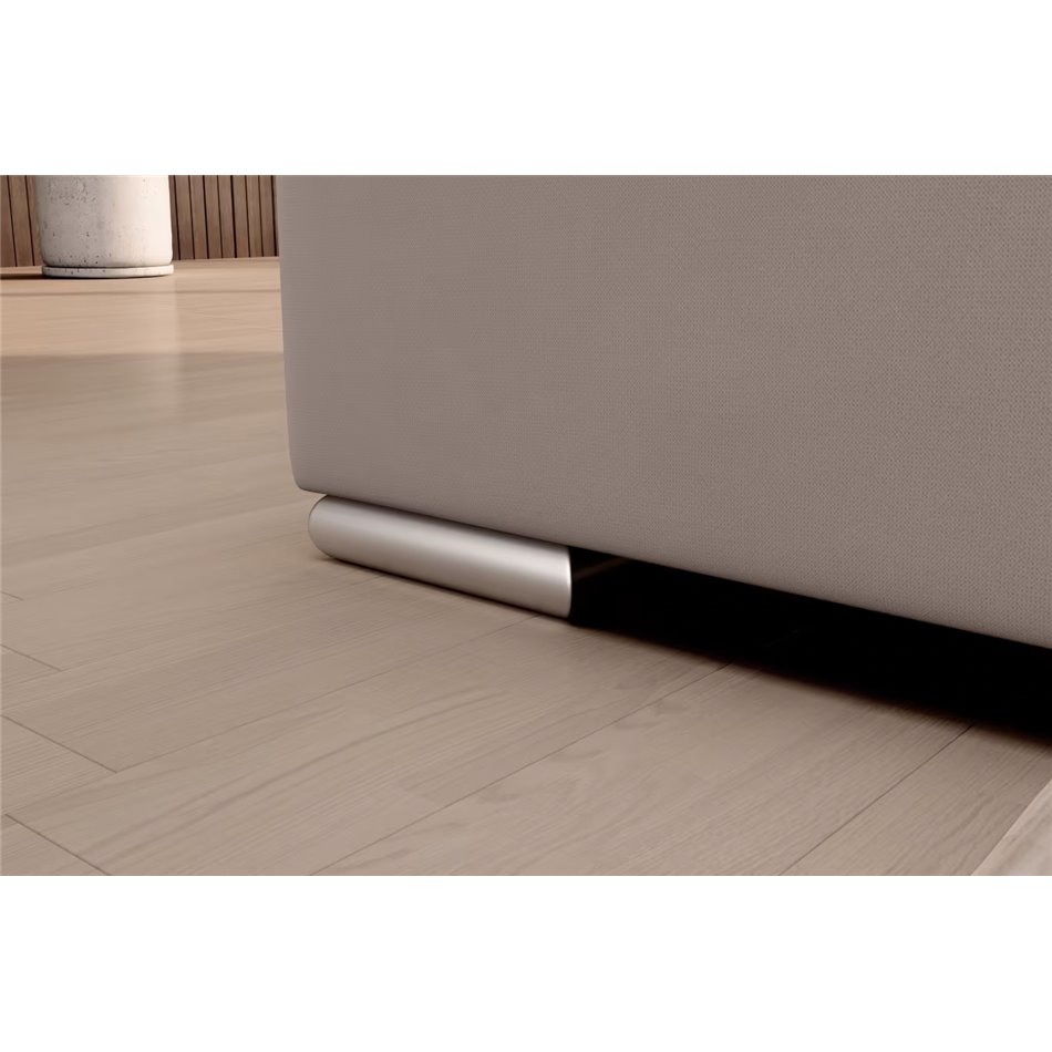 Угловой диван Elsado L, раздвижной, Sola 18, бежевый, H95x272x192cm