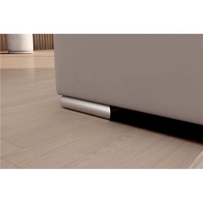 Угловой диван Elsado L, раздвижной, Sola 18, бежевый, H95x272x192cm