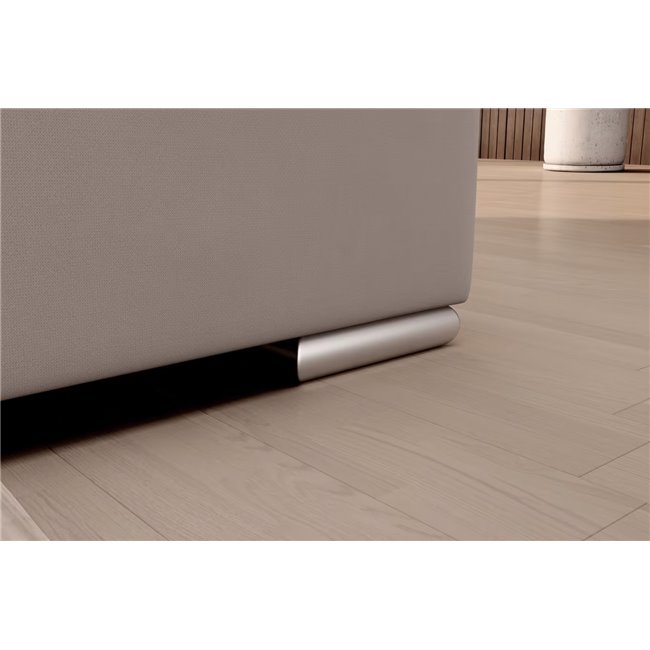 Угловой диван Elsado R, раздвижной, Sola 18, бежевый, H95x272x192cm