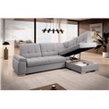 Угловой диван Elsado R, раздвижной, Gojo 04, серый, H95x272x192cm
