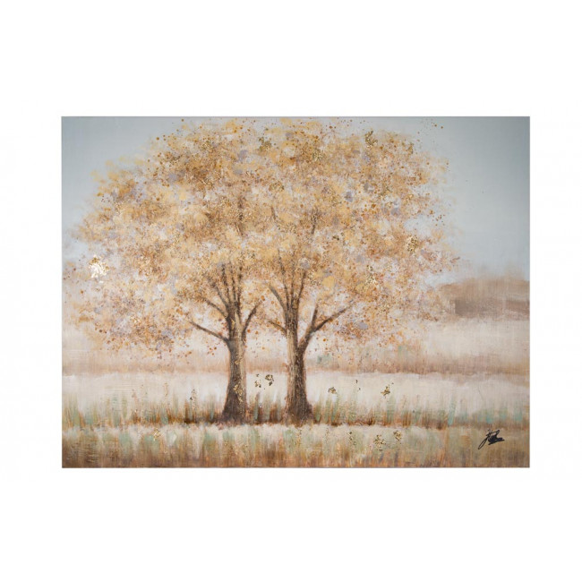 Canvas wall painting Trees, 120x90cm