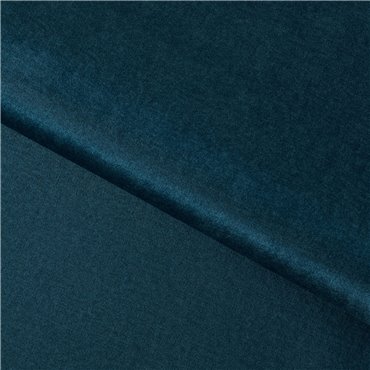 Пуф Elsgard, Monolith 77, бархат, синий, H73x73x48cm