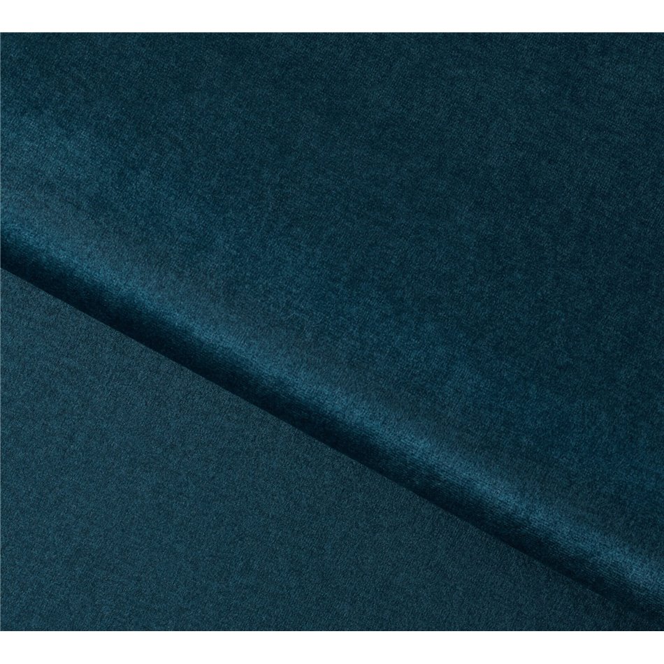 Угловой диван Elgino L/R Reversible, раздвижной, Nube 40, бархат, темно-синий, H90x201x143cm