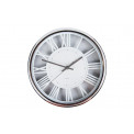 Настенные часы, серебро / белый, D30.5см