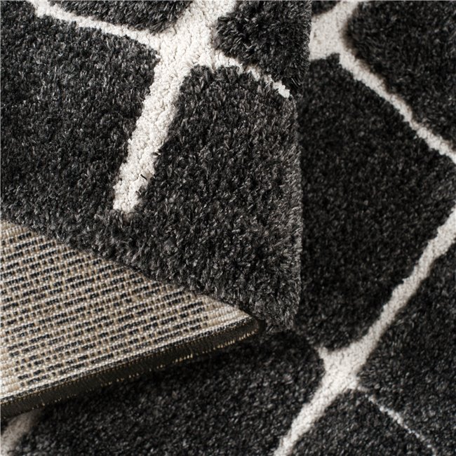 Carpet Masai, 3191, black/grey, 160x230cm