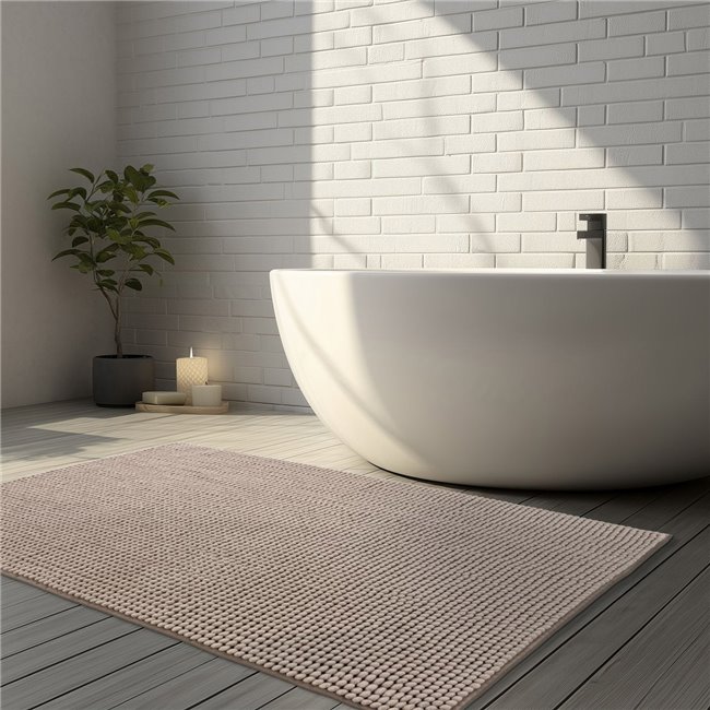 Bathmat Lamonza, taupe, 50x90cm