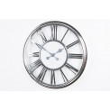 Wall clock Romans, silver/white, D40x4cm