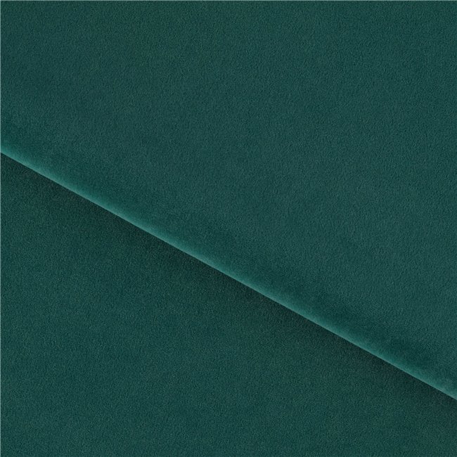 Corner sofa Elorelle R, Mat Velvet 75, velvet, green, H105x225x160cm