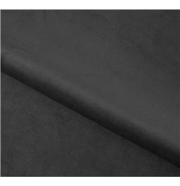 U shape sofa Elretan U Left, Loco 06, velvet, gray, H107x350x205cm