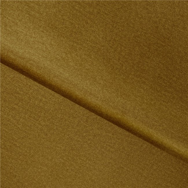 Sofa bed Elazaro, extendable, Monolith 48, velvet, yellow, H92x247x97cm