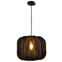 Pendant lamp Roya Black M, H28-120cm, D40cm, E27 40W(MAX)