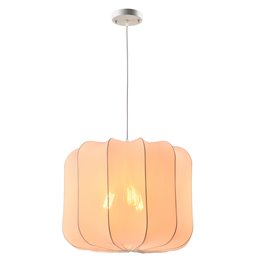 Pendant lamp Roya White L, H37-120cm, D50cm, E27x3 40W(MAX)