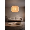 Pendant lamp Roya White L, H37-120cm, D50cm, E27x3 40W(MAX)
