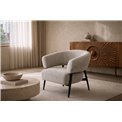 Armchair Davor, grey 2, H71x82x74cm, seat height 45cm