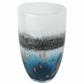 Vase Oceano L, glass, H29cm, D16cm