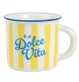 Candle in ceramic jar Dolce Vita, H5cm, D5.5cm