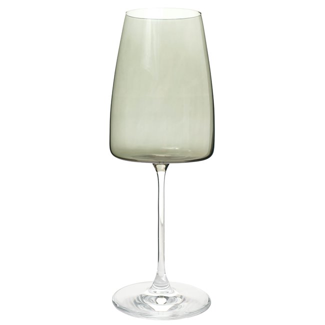 Wine glass Lord Onyx, grey, 510ml, H23cm, D8.5cm