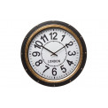 Wall clock Antique, black/gold colour, D40x5cm