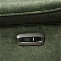 Electric recliner Obenberg 11, dark green, H85-105x95-170x79cm, seat height 42.5-57cm