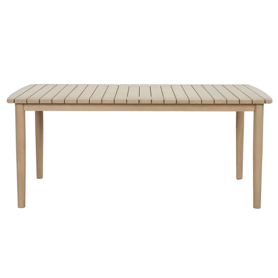 Garden dinning table Massaya, eucalyptus wood, 90x180cm H75cm