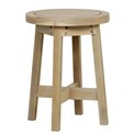 Garden side table Ravonna, acacia wood, 40x40cm H53cm