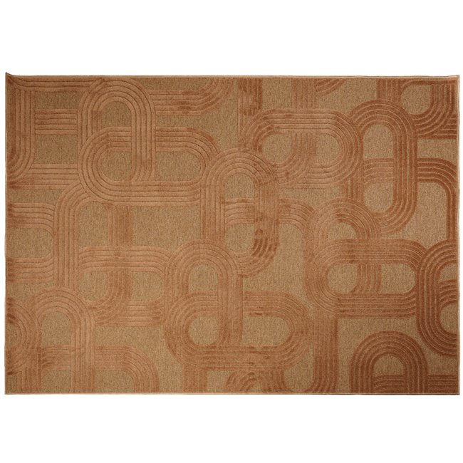Carpet Tweed 1111-15, brown, 160x230cm