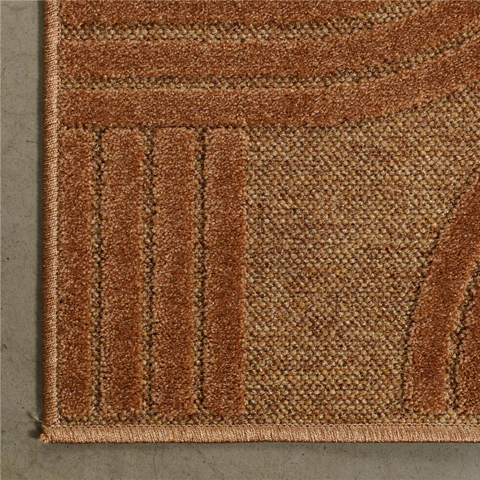 Carpet Tweed 1111-15, brown, 160x230cm