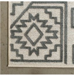 Carpet Tweed 3161-65, gray/beige, 160x230cm