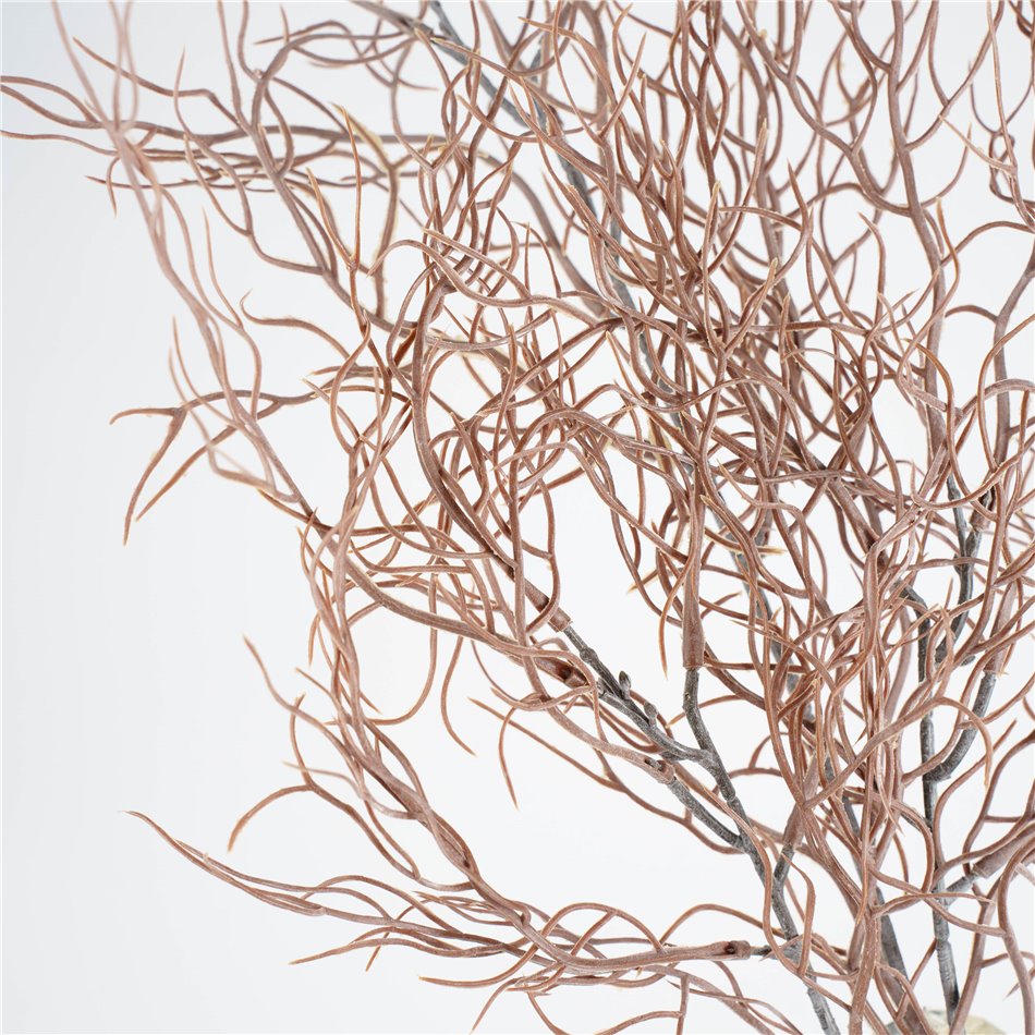 Decorative branch 3F, brown, H90cm